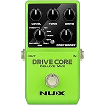 Amazon | NUX Drive Core Deluxe MKII エフェクター オーバー